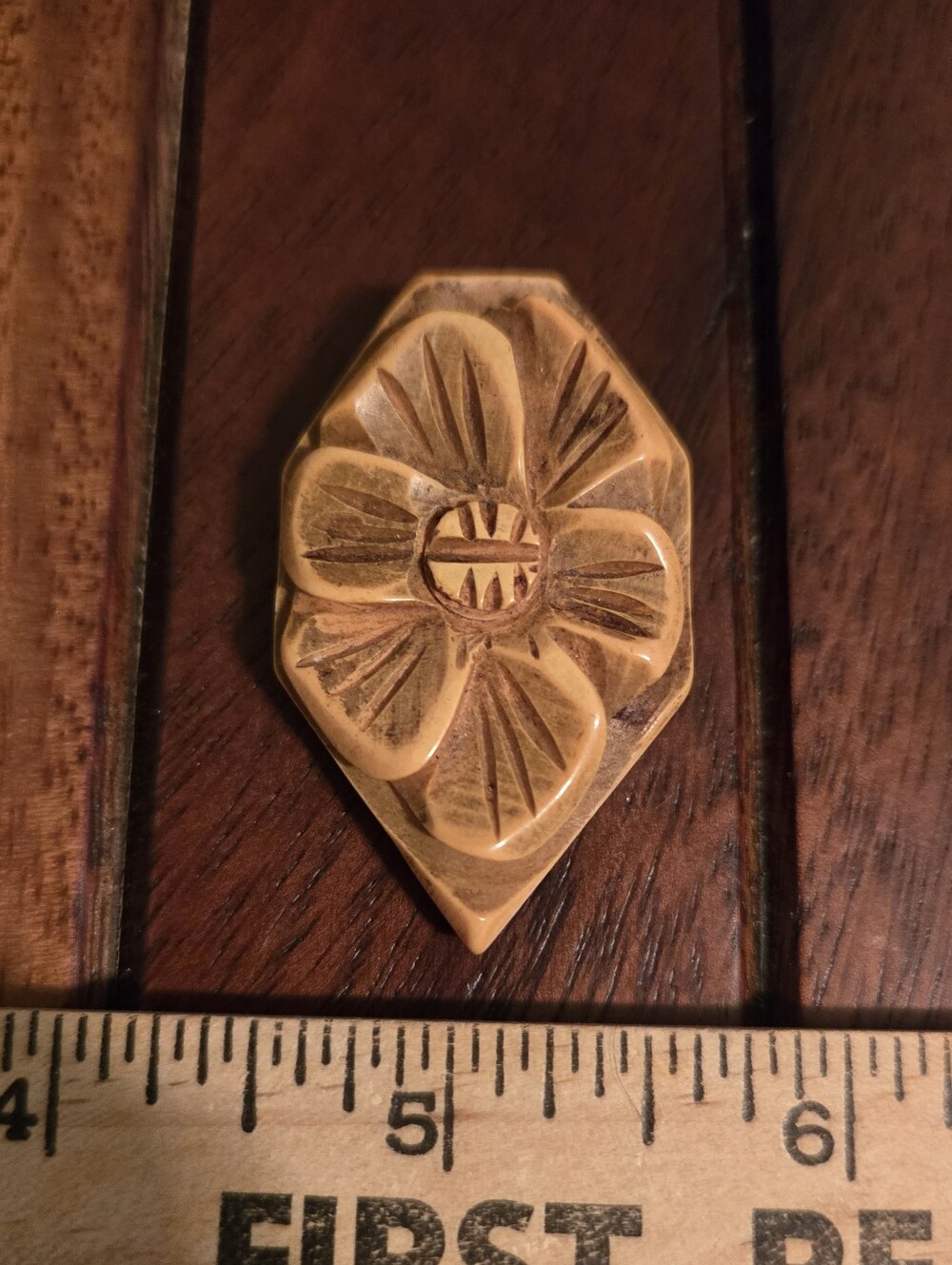 Antique Bakelite Fur Clip